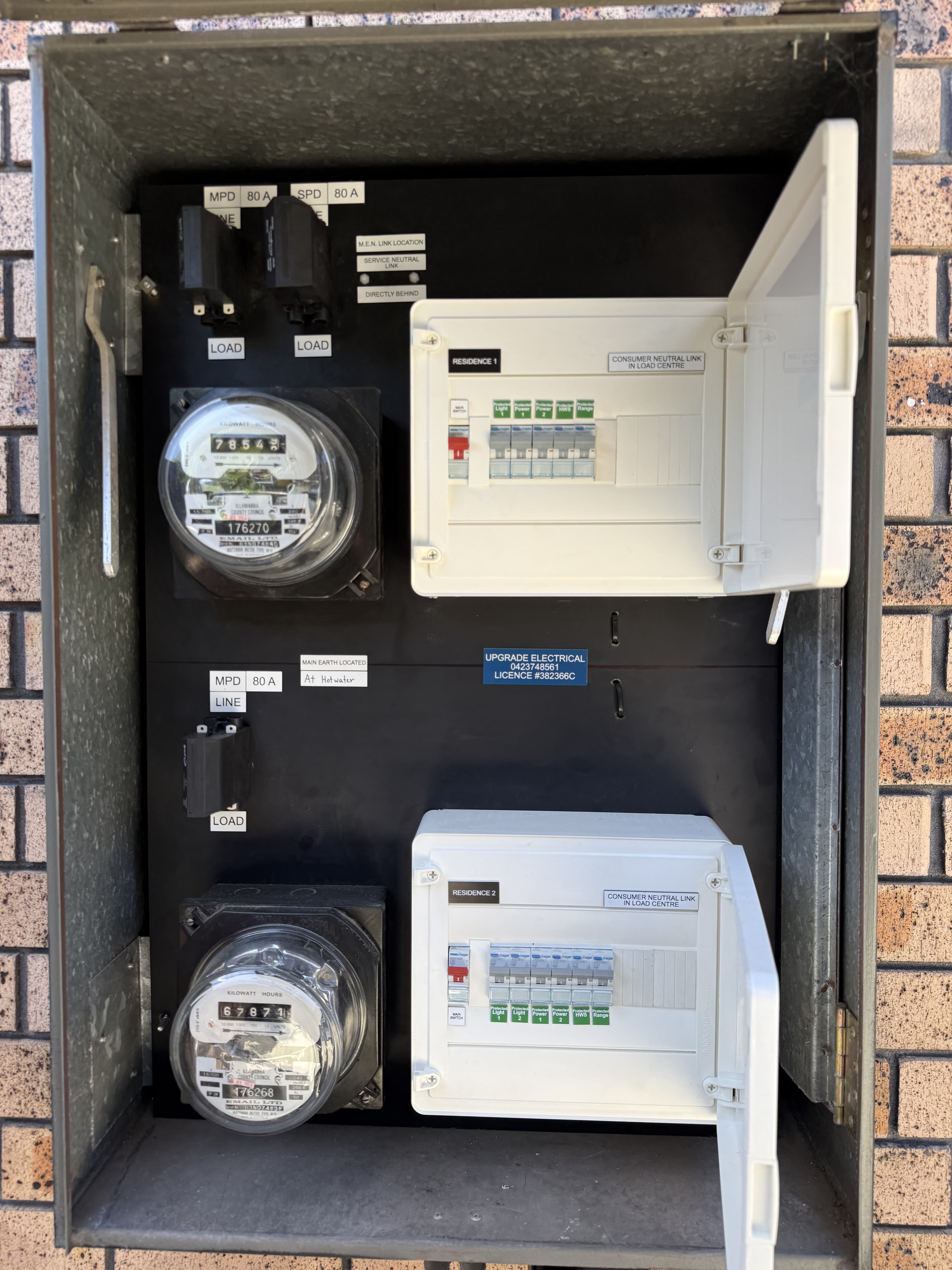 Switchboards & Safety project photo — Prestige Electrical & Security Solutions